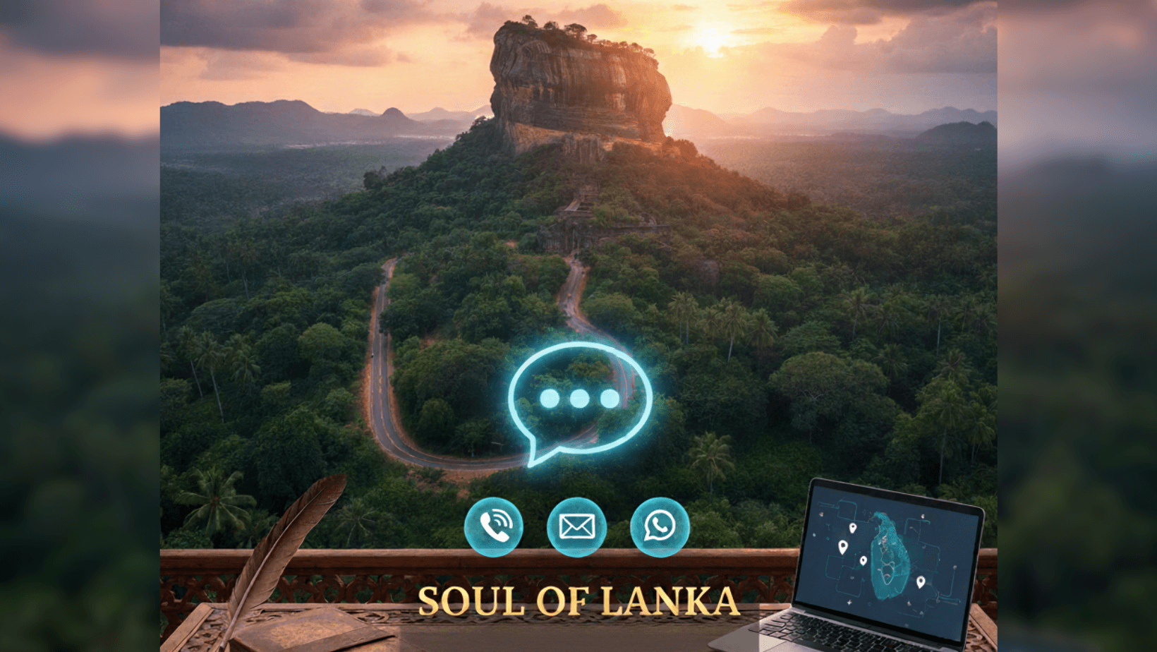 Travel journey illustration